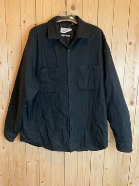 Supreme | Jackets & Coats | Supreme Script Logos Wool Overcoat M